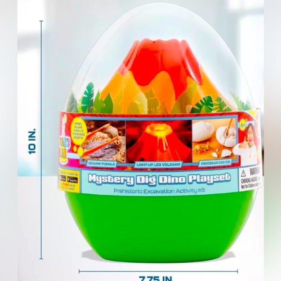 Ryans World Other - SOLD OUT Ryan’s World Mystery Dino Dig Volcano Set! Lit Volcano NWT STEM APPROVE
